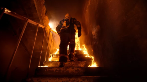 Firefighter stock art